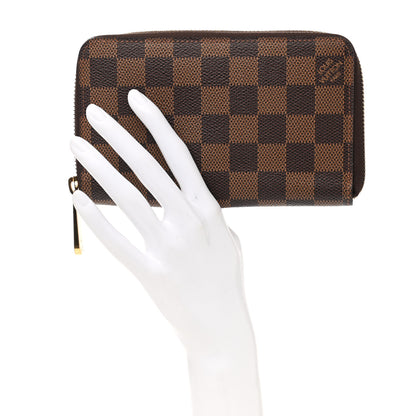 Louis Vuitton Damier Ebene Zippy Compact Wallet 2 of 8