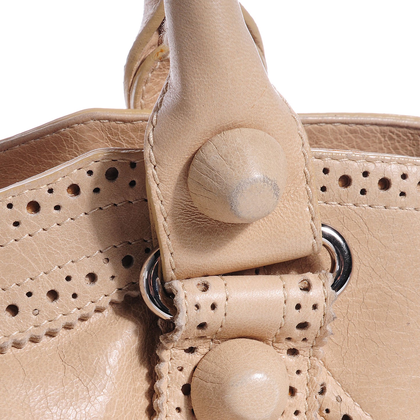 Agneau Giant Brogues Hardware City Sahara