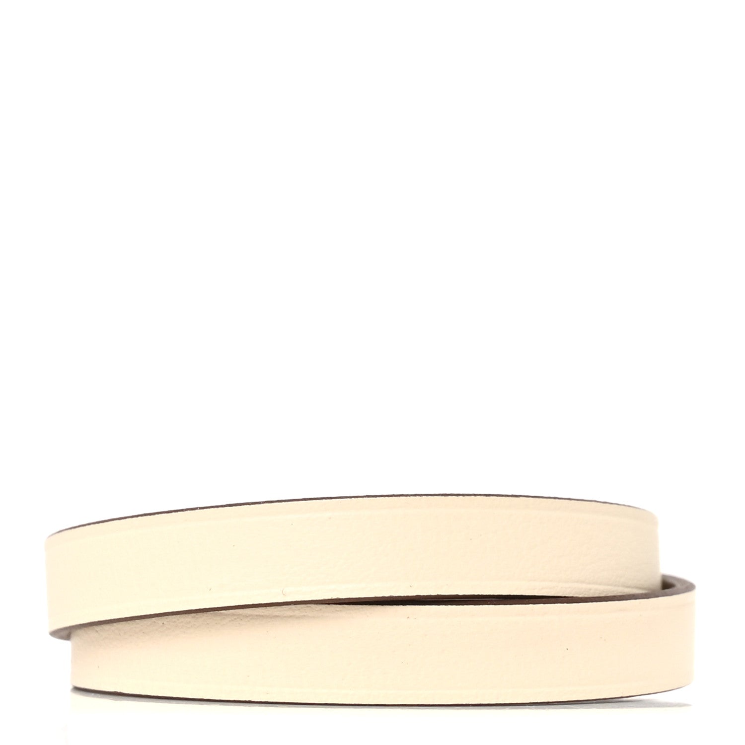Hermes Swift Behapi Double Tour Reversible Bracelet T1  Etoupe Nata 3 of 7