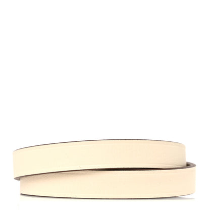 Hermes Swift Behapi Double Tour Reversible Bracelet T1  Etoupe Nata 3 of 7