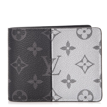 Louis Vuitton Monogram Eclipse Split Multiple Wallet 1 of 8