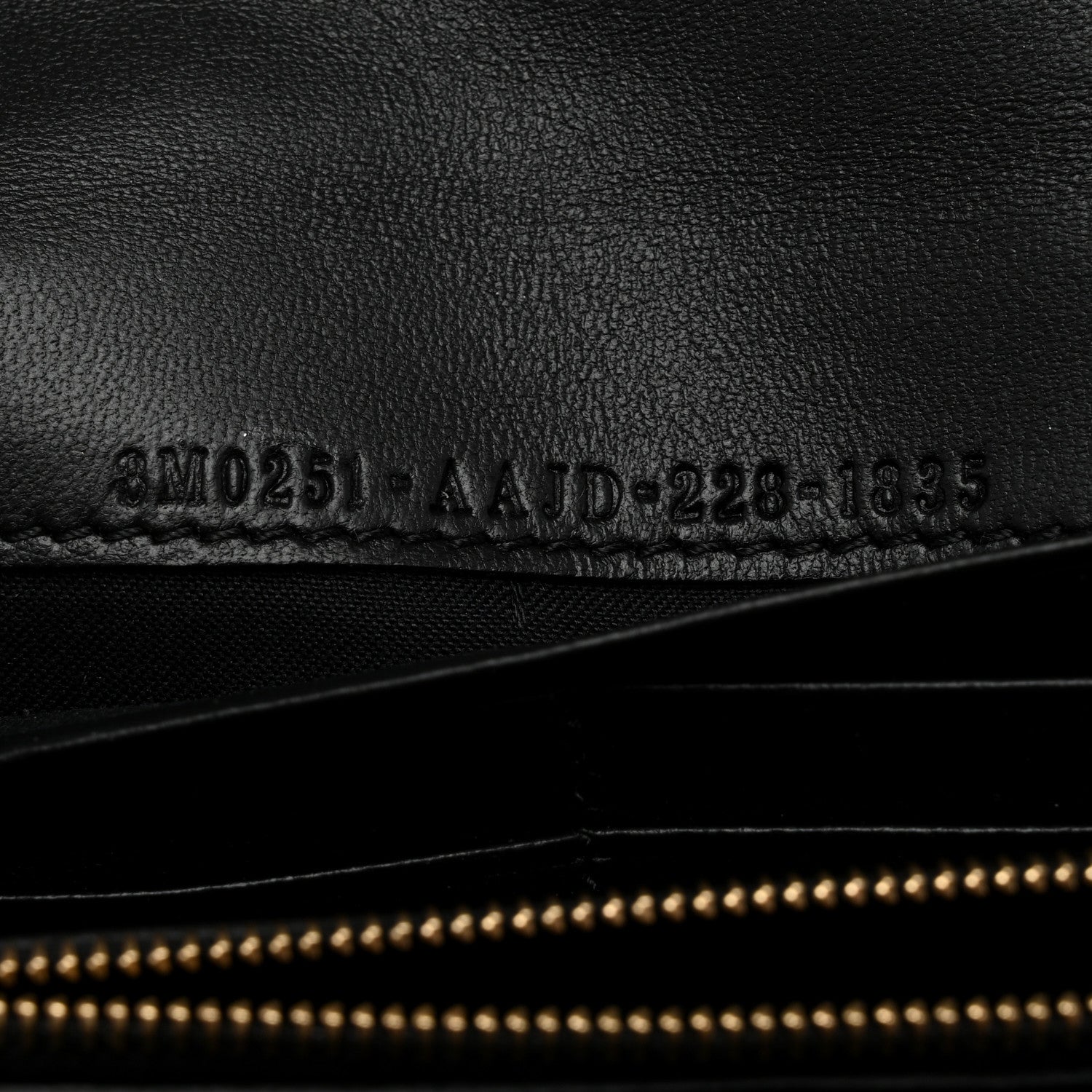 Fendi Nappa Matisse FF Embossed Continental Wallet Black 6 of 8