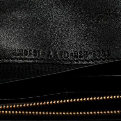 Fendi Nappa Matisse FF Embossed Continental Wallet Black 6 of 8