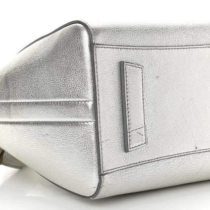 Givenchy Metallic Sugar Goatskin Small Antigona Silver 5 of 18