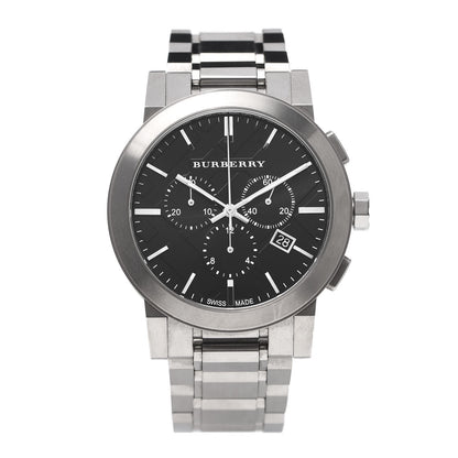 Burberry Stainless Steel 42mm Chronograph Quartz Watch Black BU9351 2 of 6