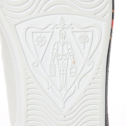 Gucci Miro Soft Calfskin Interlocking G Womens New Ace Sneakers 36.5 White Red Flame Green 6 of 10