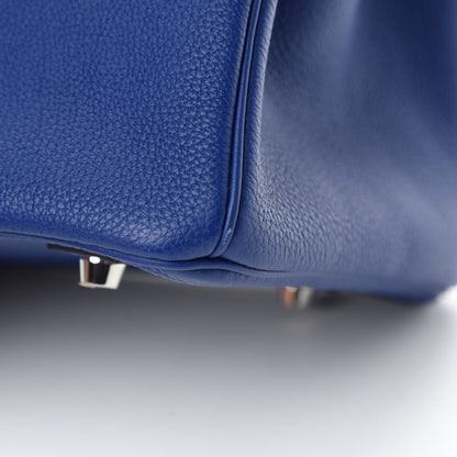 Hermes Togo Birkin 35 Bleu Electrique 11 of 12
