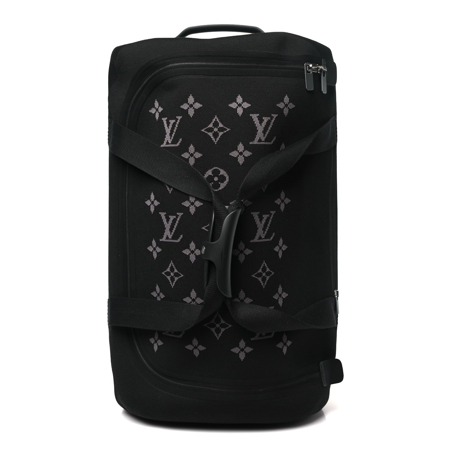 Louis Vuitton Knit Monogram Eclipse Horizon Soft Duffle 55 1 of 11