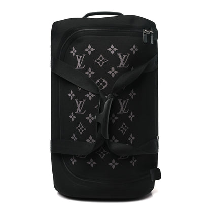Louis Vuitton Knit Monogram Eclipse Horizon Soft Duffle 55 1 of 11