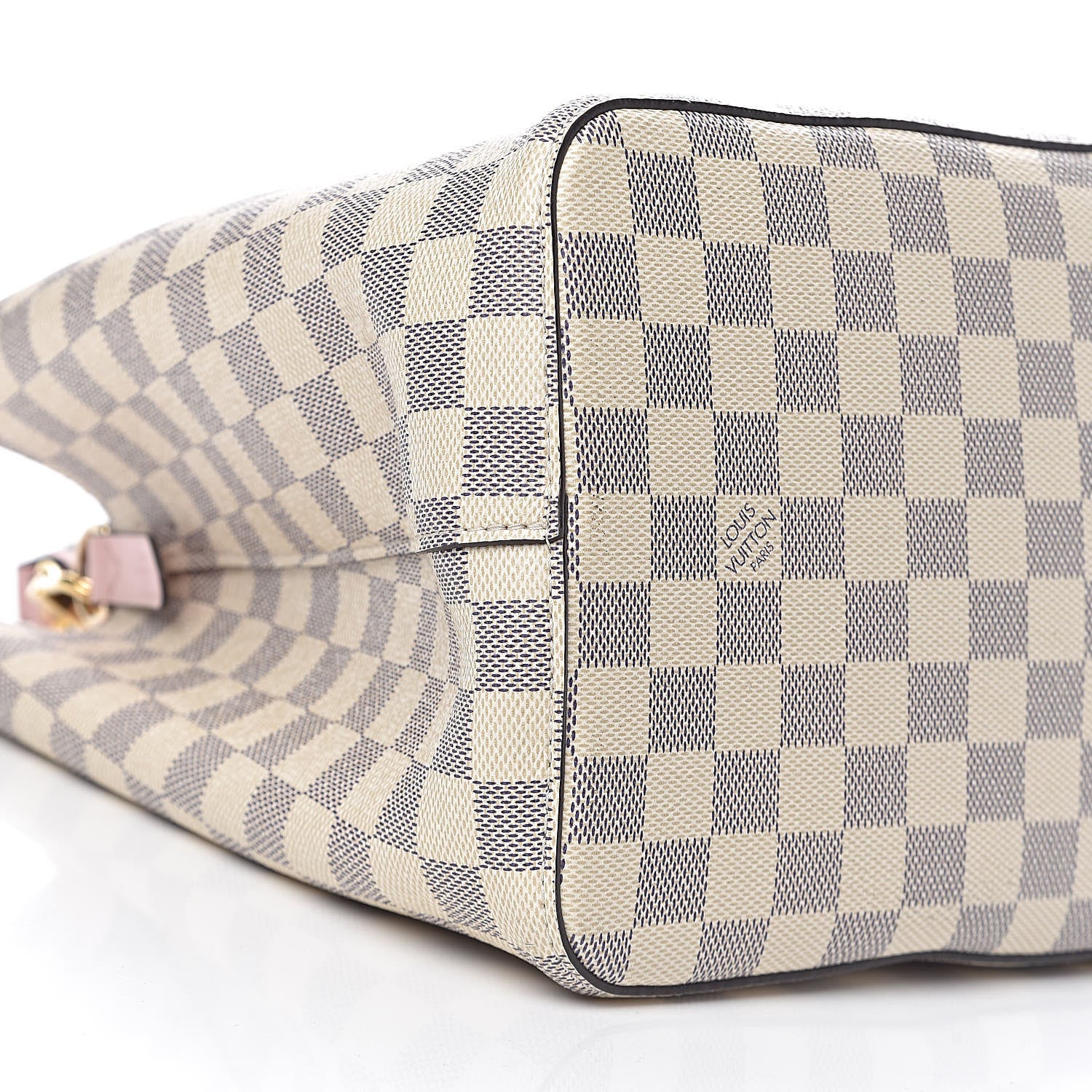 Louis Vuitton Damier Azur Neonoe MM Eau De Rose 7 of 11