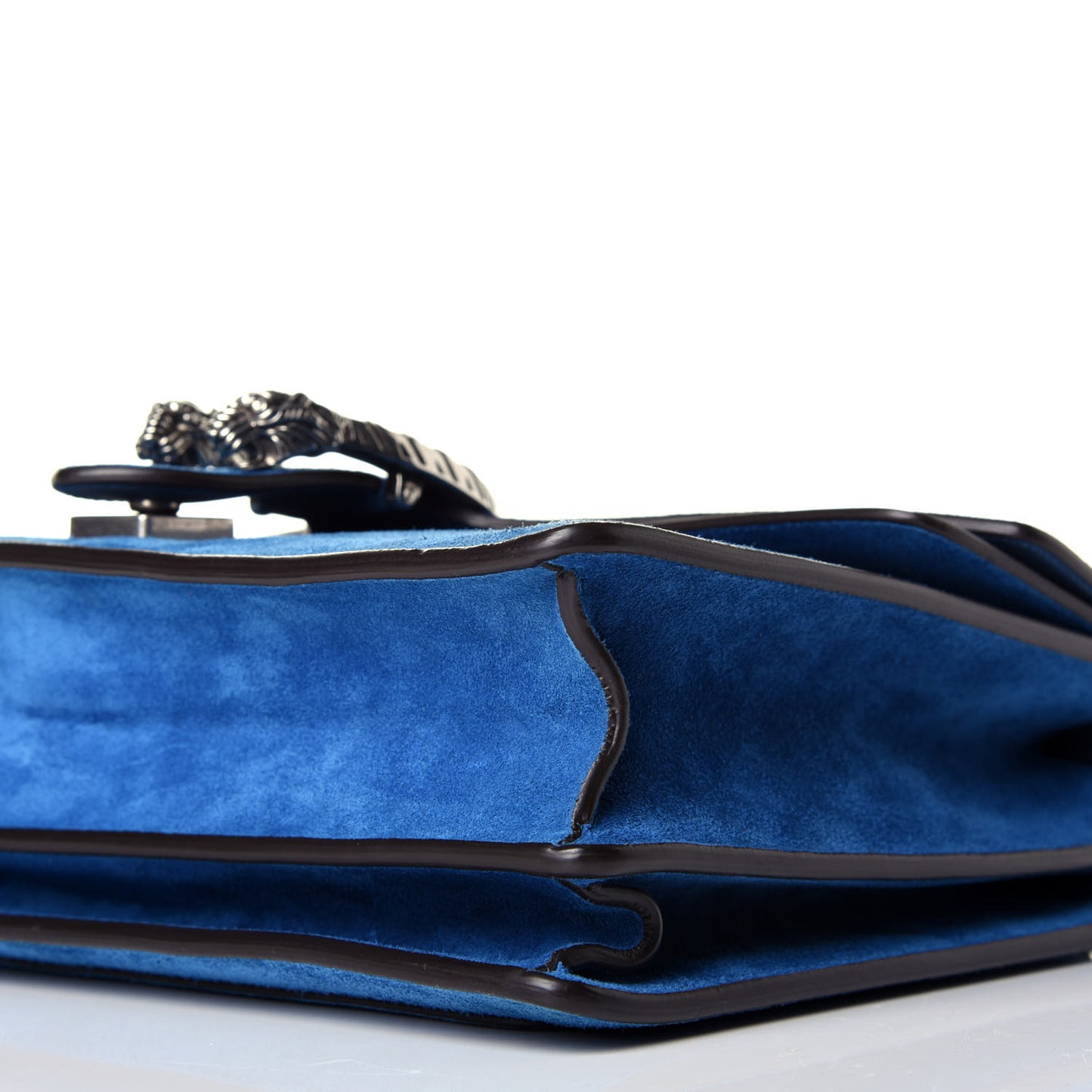 Suede Medium Dionysus Shoulder Bag Blue