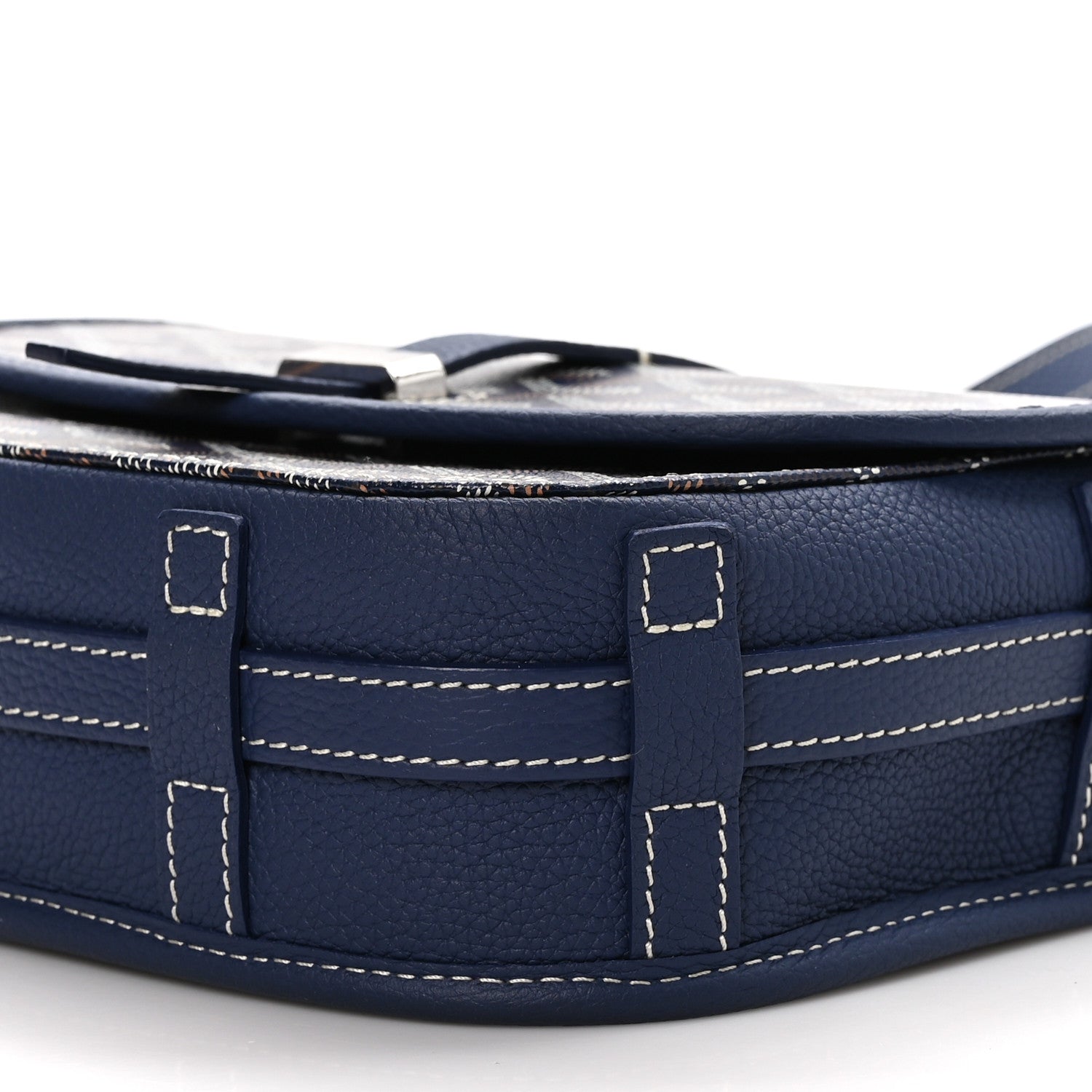 Goyard Goyardine Belvedere II PM Messenger Bag Navy 9 of 9
