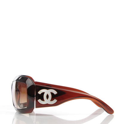 Chanel Mother of Pearl CC Sunglasses 5076-H Tortoise 2 of 6