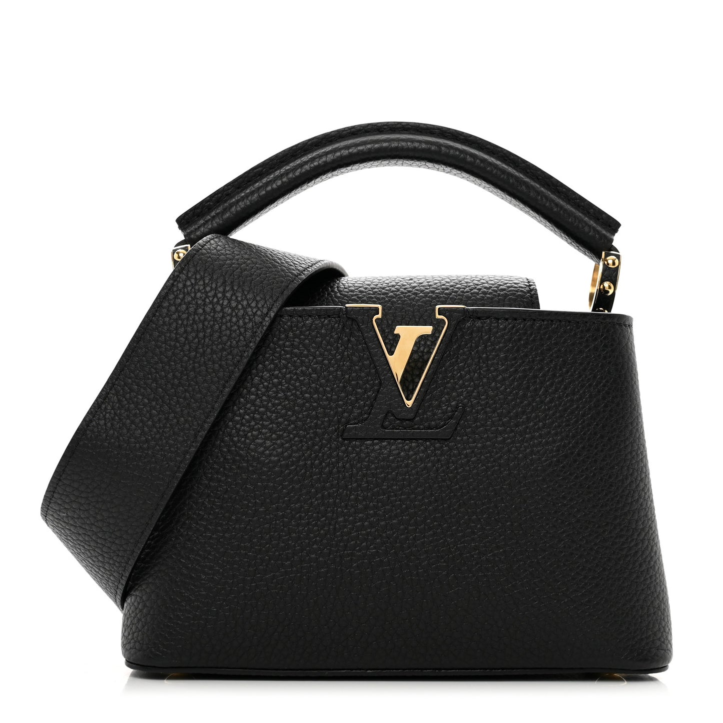 Taurillon Mini Capucines Black