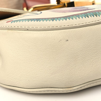 Chloe Calfskin Printed Mini Drew Bi-Color Shoulder Bag Light Multicolor 9 of 16