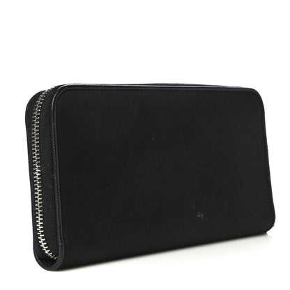 Prada Tessuto Nylon Zip Around Wallet Black 3 of 12