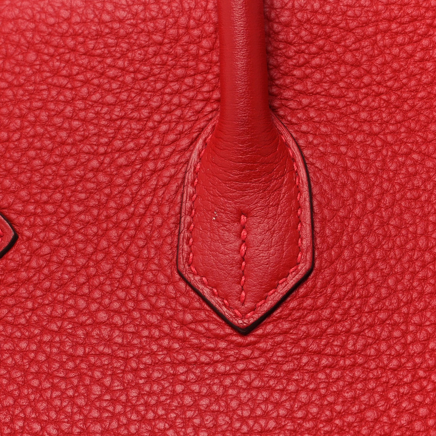 Togo Birkin 35 Rouge Casaque