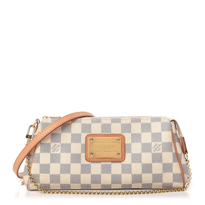Louis Vuitton Damier Azur Eva Clutch 1 of 11
