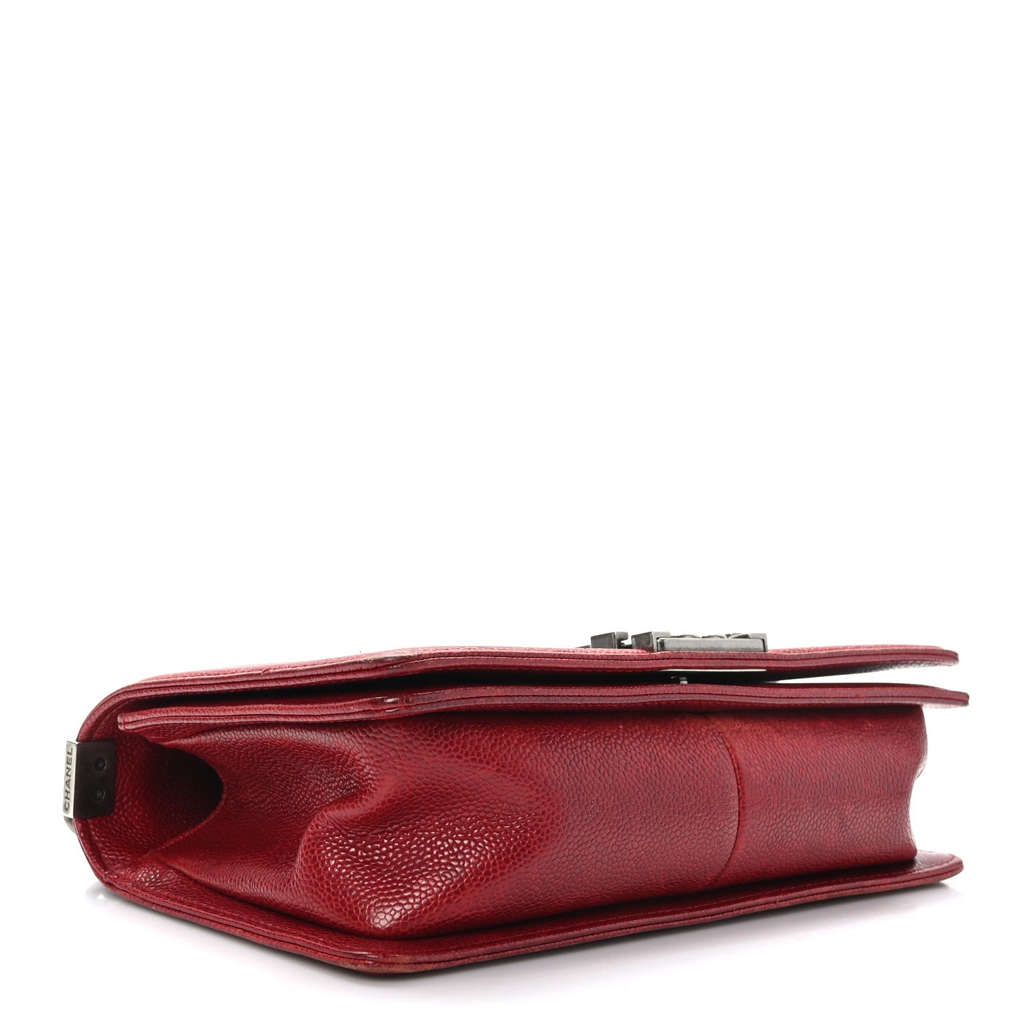 Chanel Caviar Quilted Medium Boy Flap Red 4 of 9