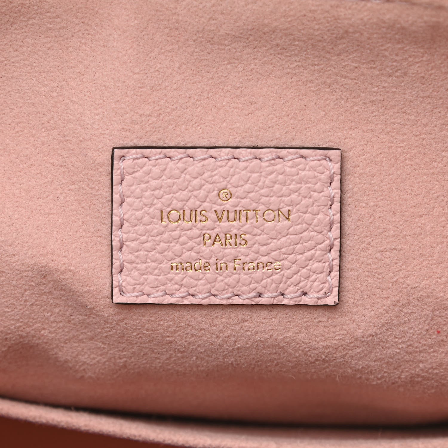 Louis Vuitton Empreinte Monogram Giant By The Pool Marshmallow Hobo PM Bouton De Rose 6 of 11
