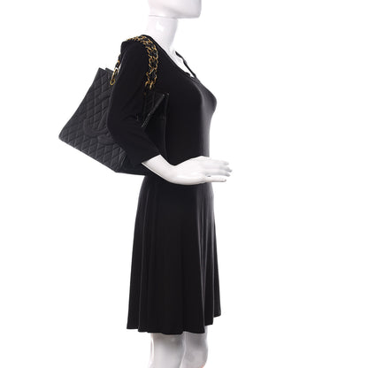 Chanel Caviar Quilted Grand Timeless Tote GTT Black 2 of 11