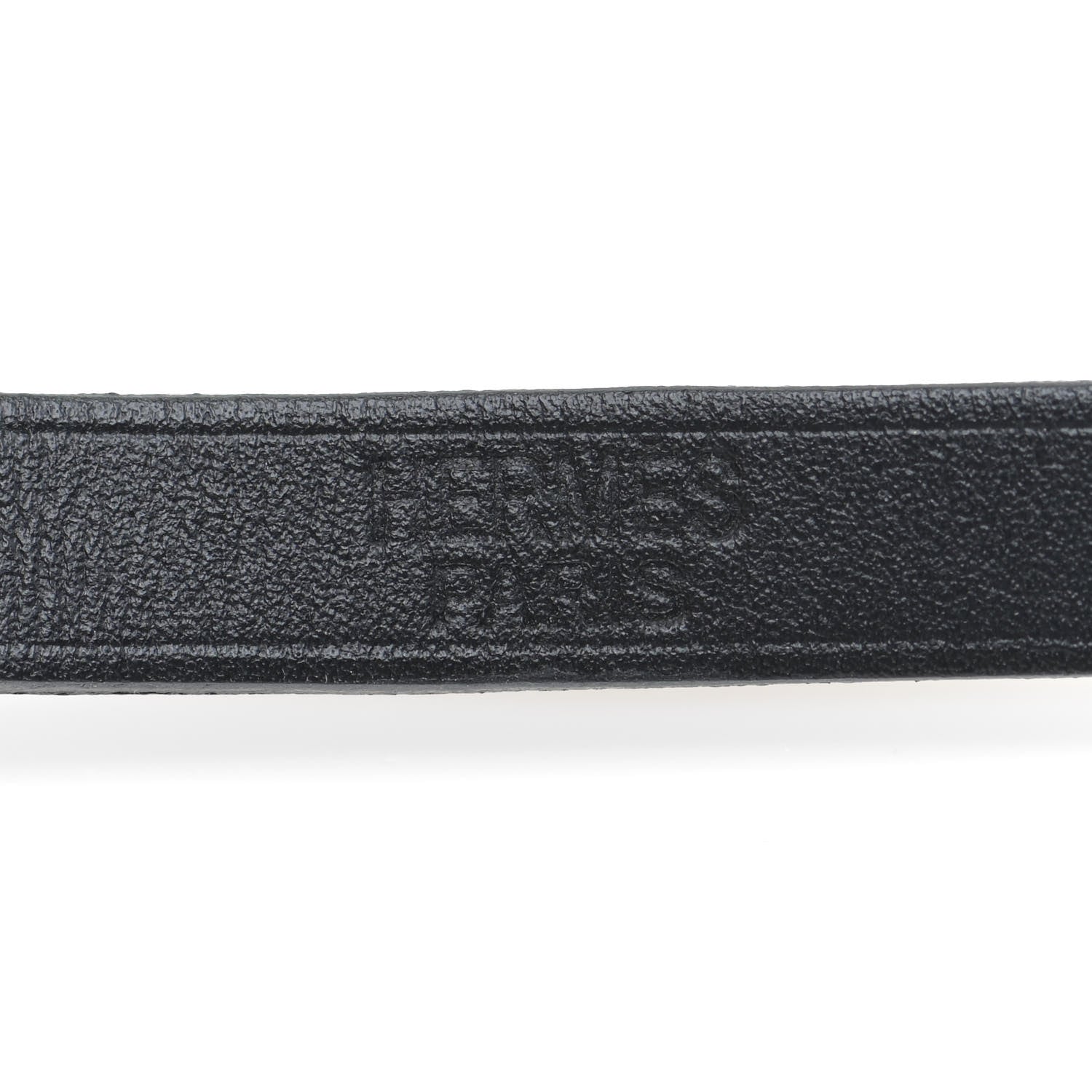 Hermes Chamonix Hapi 3MM Triple Tour Wrap Bracelet L Black 5 of 9