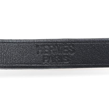 Hermes Chamonix Hapi 3MM Triple Tour Wrap Bracelet L Black 5 of 9