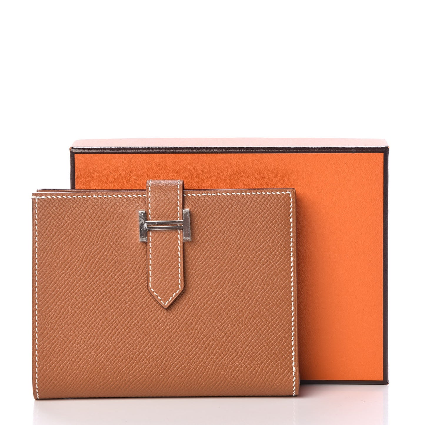 Epsom Bearn Compact Wallet Gold