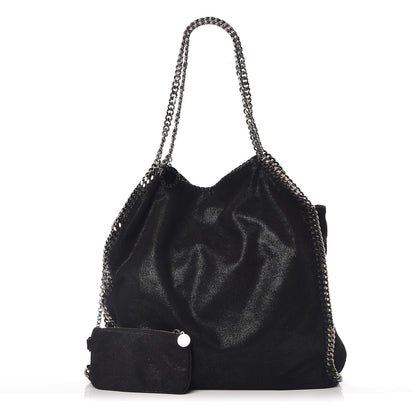 Stella McCartney Shaggy Deer Big Falabella Tote Black 1 of 8