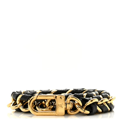 Louis Vuitton Boulogne Short Chain Strap Black Gold 1 of 3