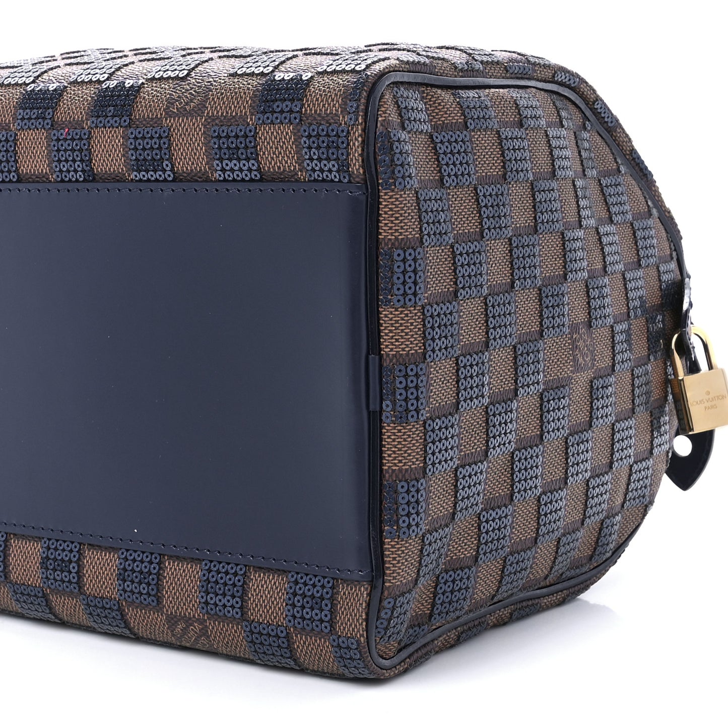 Damier Paillettes Speedy 30 Blue