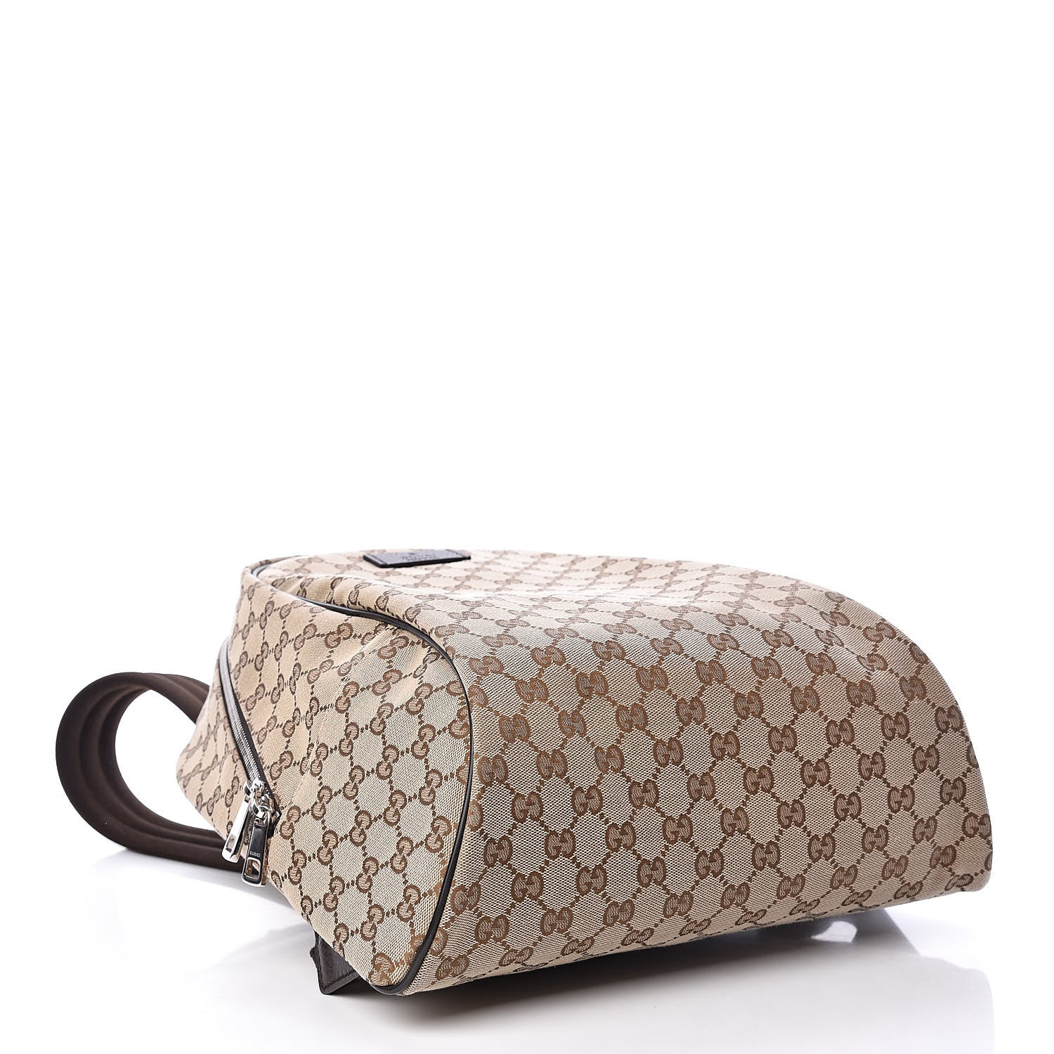 Gucci Monogram Travel Backpack Dark Brown 5 of 11
