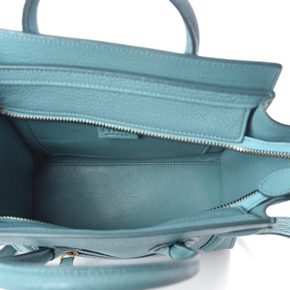 Celine Goatskin Nano Luggage Antarctic 5 of 8