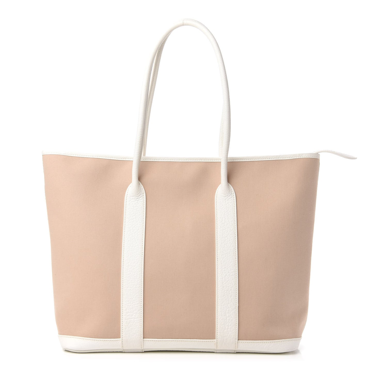 Buffle Skipper Toile Garden 36 MM Zip Tote White