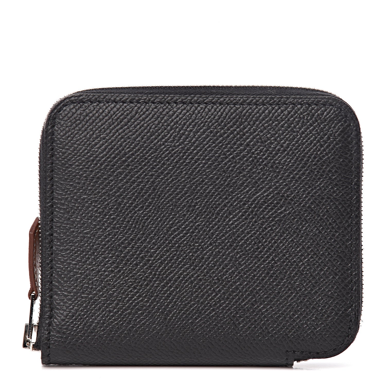 Hermes Epsom Silk'in Compact Wallet Black 1 of 6