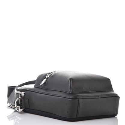 Christian Dior Grained Calfskin Mini Rider Backpack Black 4 of 10