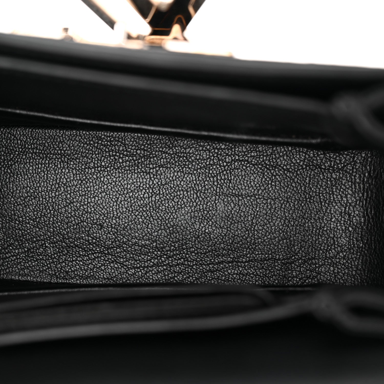 Louis Vuitton Grained Calfskin Vivienne LV Black 10 of 11