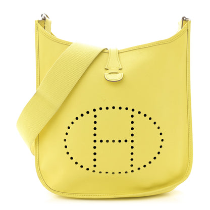 Hermes Epsom Evelyne III PM Lime 1 of 15