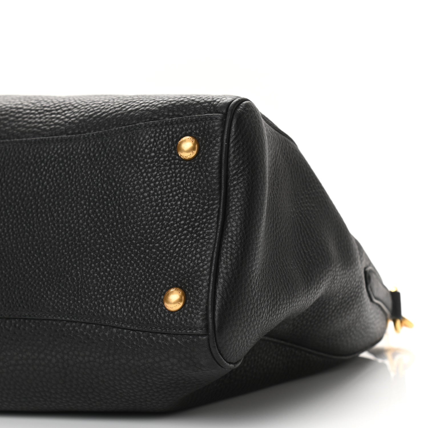 Prada Vitello Daino Tote Black 10 of 10