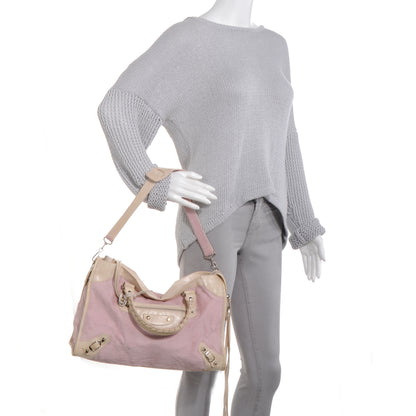 Balenciaga Chevre Pony Hair City Pale Rose 2 of 9