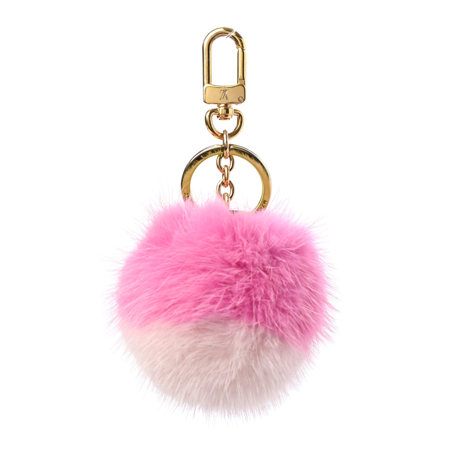 Louis Vuitton Mink Fluo Bubble Bag Charm Key Holder Pink 1 of 3