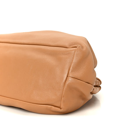 Mansur Gavriel Lambskin Cloud Clutch Caramel 9 of 9