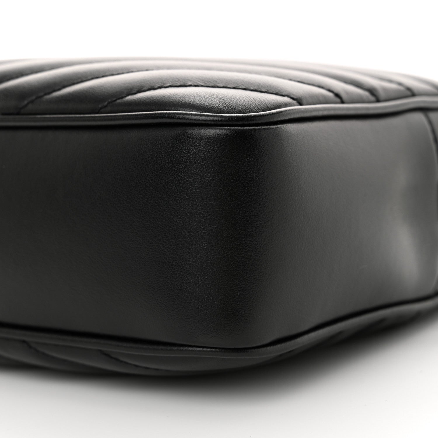 Saint Laurent Calfskin Matelasse Monogram Lou Camera Bag Black 10 of 11