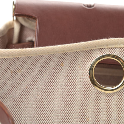 Hermes Toile Vache Herbag 2 in 1 PM Natural Havane 16 of 16