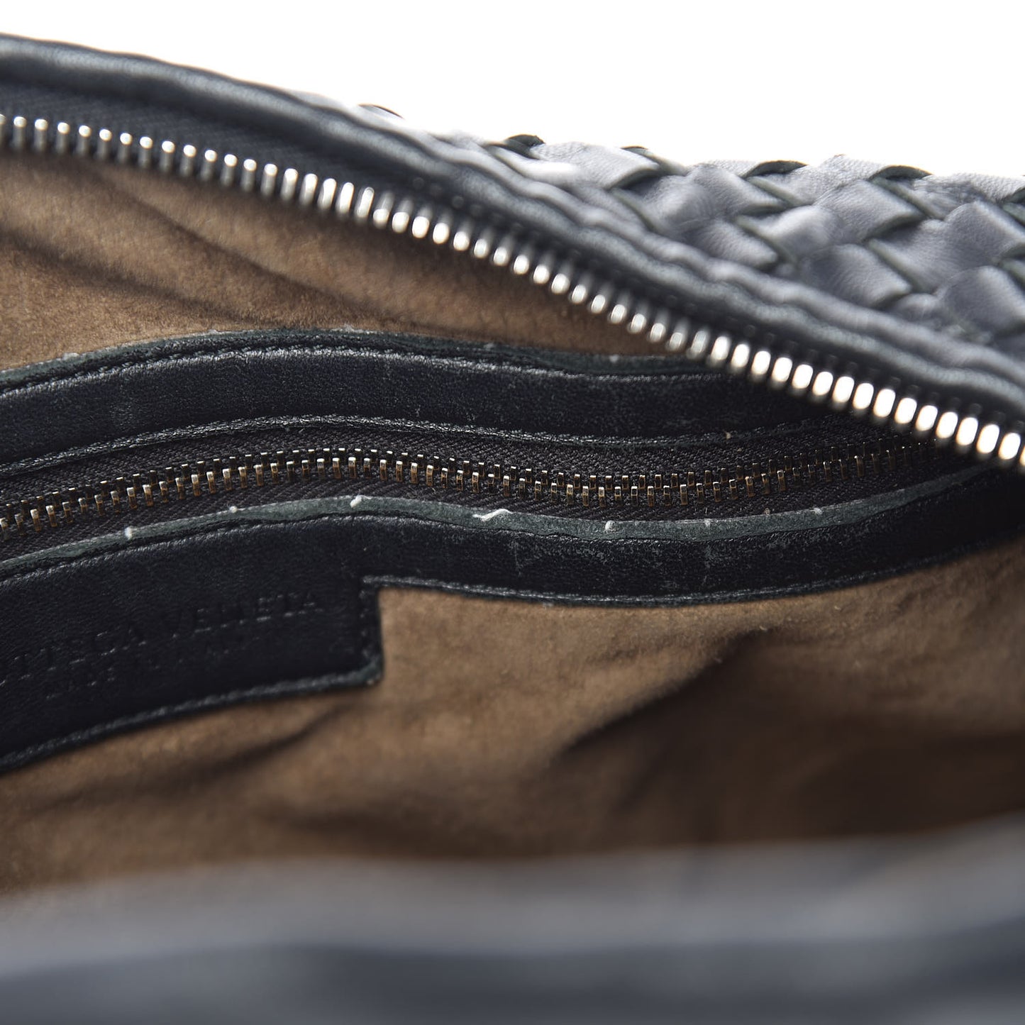 Nappa Intrecciato Large Veneta Hobo Black