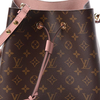 Louis Vuitton Monogram Neonoe MM Rose Poudre 6 of 9