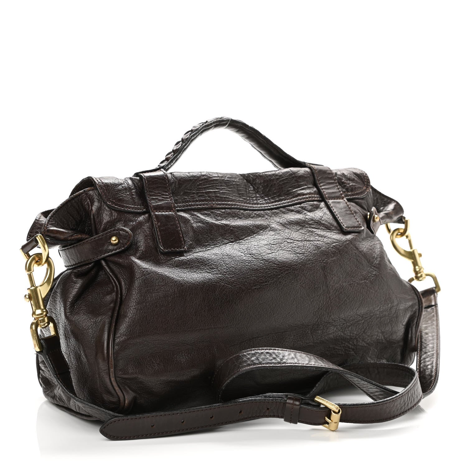 Mulberry Soft Buffalo Medium Alexa Chocolate 3 of 18