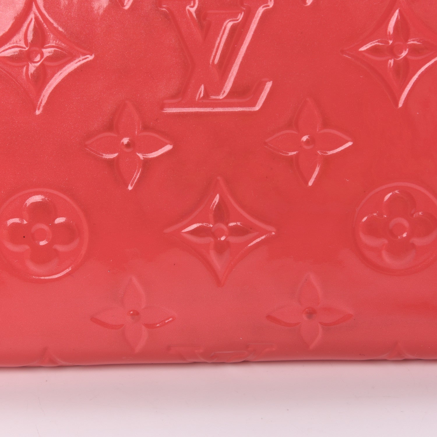 Louis Vuitton Vernis Zippy Wallet Rose Litchi 8 of 11