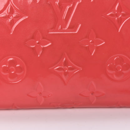 Louis Vuitton Vernis Zippy Wallet Rose Litchi 8 of 11