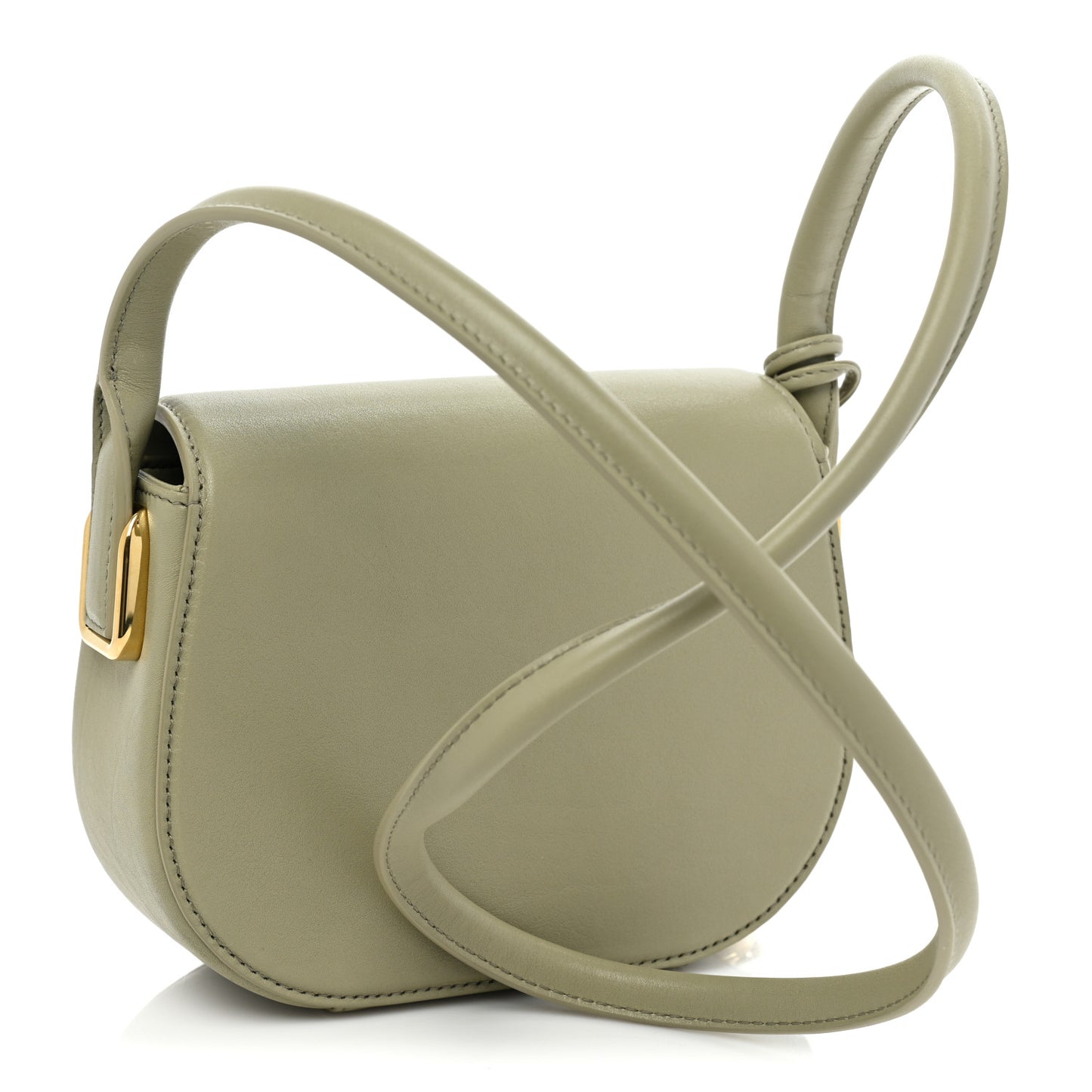Calfskin Mini Desiree Crossbody Bag Travertine